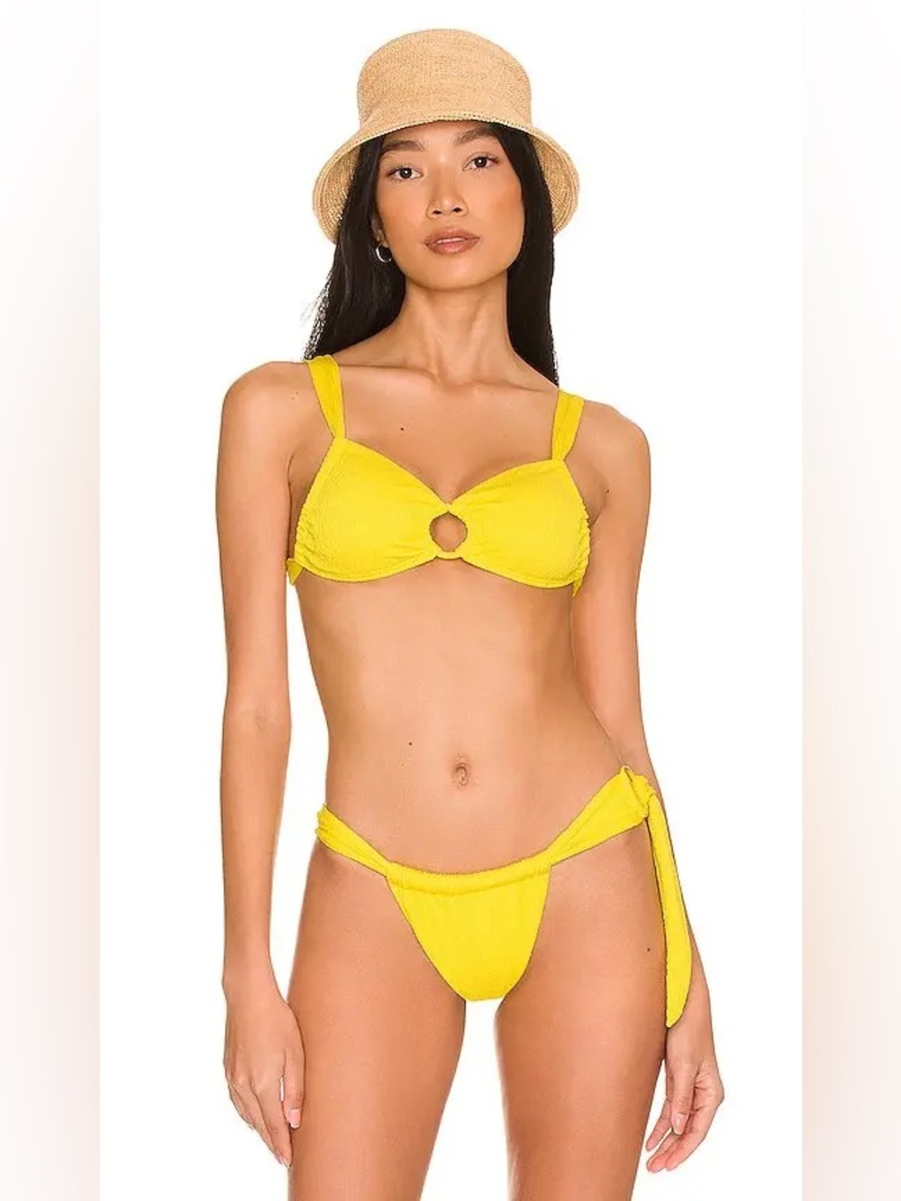 VIX Paula Hermanny Luna Bikini Set Size L Yellow